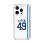 スリムプロテクションプレミアムケース［ 埼玉西武ライオンズ- #49 SASAKI - ホーム ］