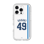 スリムプロテクションプレミアムケース［ 埼玉西武ライオンズ- #49 SASAKI - ホーム ］