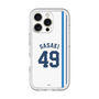 スリムプロテクションプレミアムケース［ 埼玉西武ライオンズ- #49 SASAKI - ホーム ］