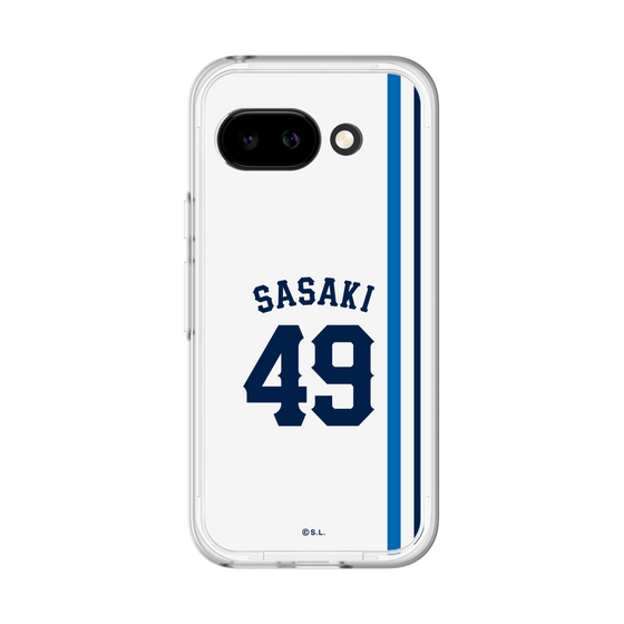 スリムプロテクションプレミアムケース［ 埼玉西武ライオンズ- #49 SASAKI - ホーム ］
