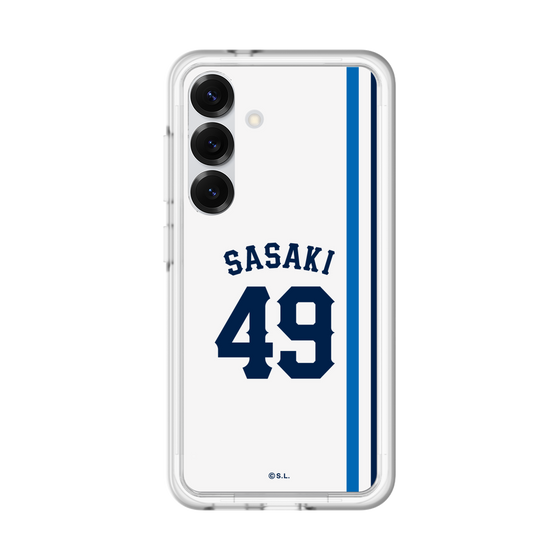 スリムプロテクションプレミアムケース［ 埼玉西武ライオンズ- #49 SASAKI - ホーム ］