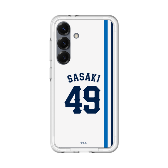 スリムプロテクションプレミアムケース［ 埼玉西武ライオンズ- #49 SASAKI - ホーム ］