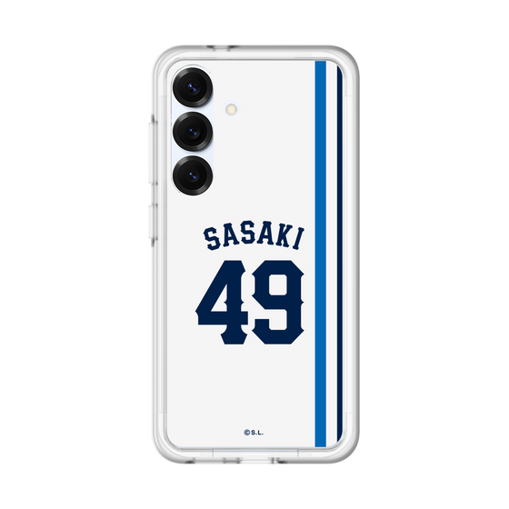 スリムプロテクションプレミアムケース［ 埼玉西武ライオンズ- #49 SASAKI - ホーム ］