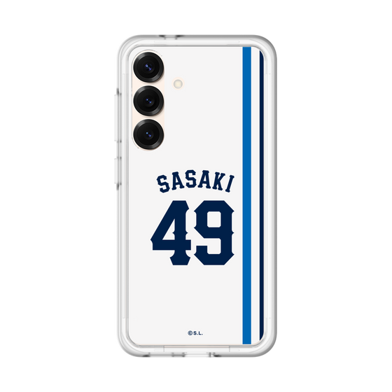 スリムプロテクションプレミアムケース［ 埼玉西武ライオンズ- #49 SASAKI - ホーム ］