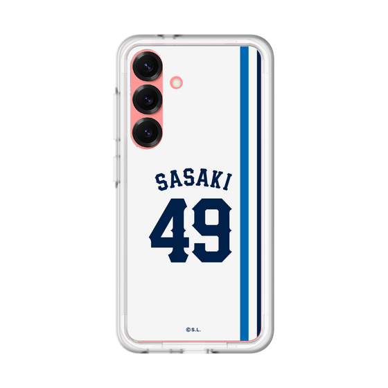 スリムプロテクションプレミアムケース［ 埼玉西武ライオンズ- #49 SASAKI - ホーム ］