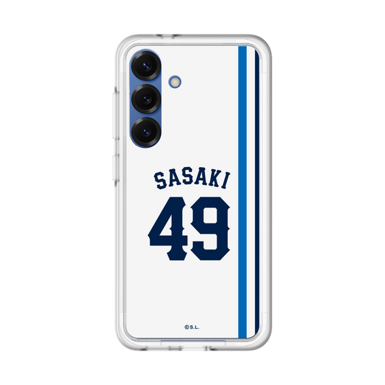 スリムプロテクションプレミアムケース［ 埼玉西武ライオンズ- #49 SASAKI - ホーム ］