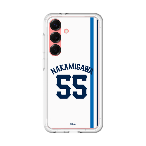 スリムプロテクションプレミアムケース［ 埼玉西武ライオンズ- #55 NAKAMIGAWA - ホーム ］