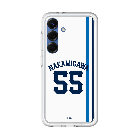 スリムプロテクションプレミアムケース［ 埼玉西武ライオンズ- #55 NAKAMIGAWA - ホーム ］