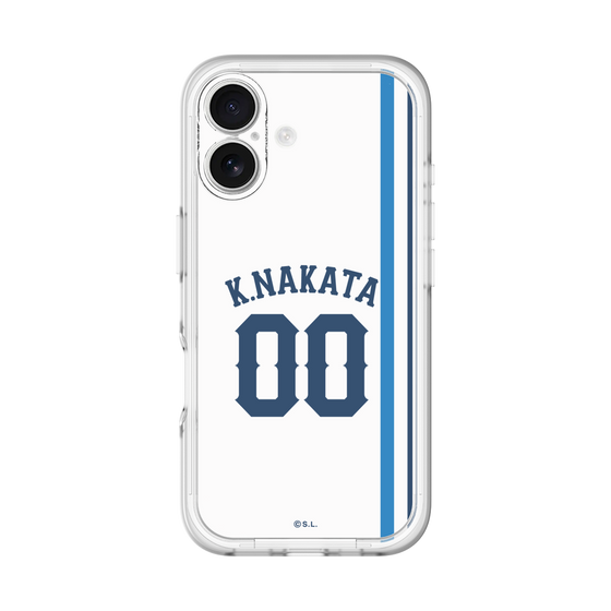 スリムプロテクションプレミアムケース［ 埼玉西武ライオンズ- #00 K.NAKATA - ホーム ］