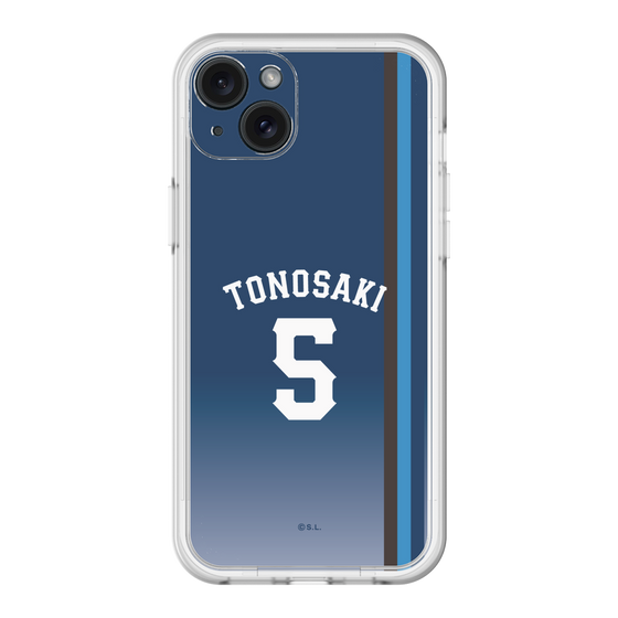 スリムプロテクションプレミアムケース［ 埼玉西武ライオンズ- #5 TONOSAKI - ビジター ］