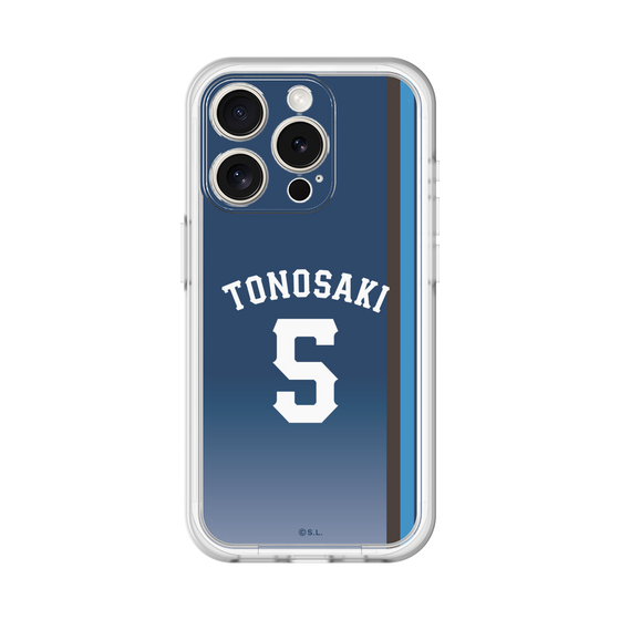 スリムプロテクションプレミアムケース［ 埼玉西武ライオンズ- #5 TONOSAKI - ビジター ］