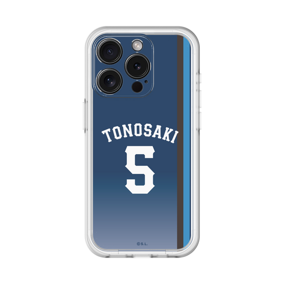 スリムプロテクションプレミアムケース［ 埼玉西武ライオンズ- #5 TONOSAKI - ビジター ］