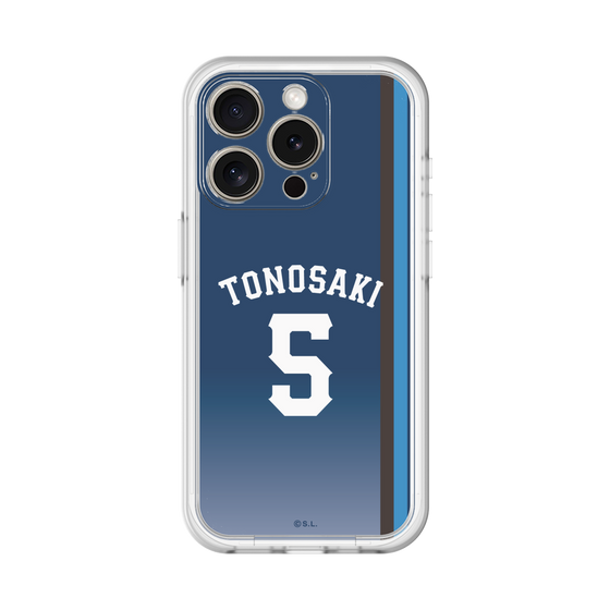 スリムプロテクションプレミアムケース［ 埼玉西武ライオンズ- #5 TONOSAKI - ビジター ］