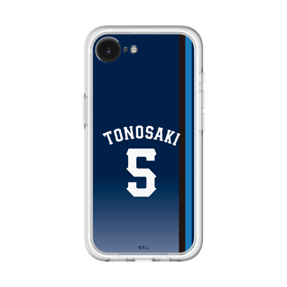 スリムプロテクションプレミアムケース［ 埼玉西武ライオンズ- #5 TONOSAKI - ビジター ］