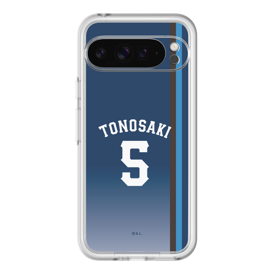 スリムプロテクションプレミアムケース［ 埼玉西武ライオンズ- #5 TONOSAKI - ビジター ］