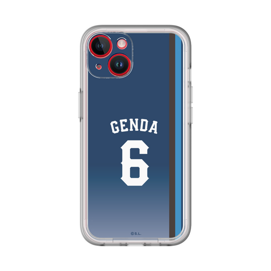スリムプロテクションプレミアムケース［ 埼玉西武ライオンズ- #6 GENDA - ビジター ］