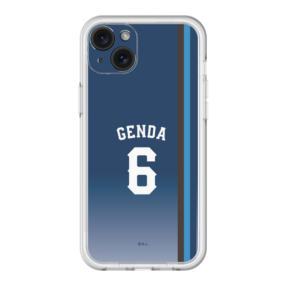 スリムプロテクションプレミアムケース［ 埼玉西武ライオンズ- #6 GENDA - ビジター ］