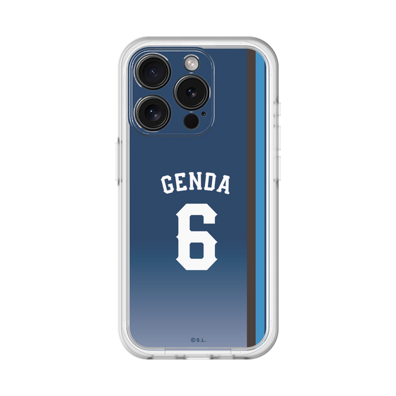 スリムプロテクションプレミアムケース［ 埼玉西武ライオンズ- #6 GENDA - ビジター ］