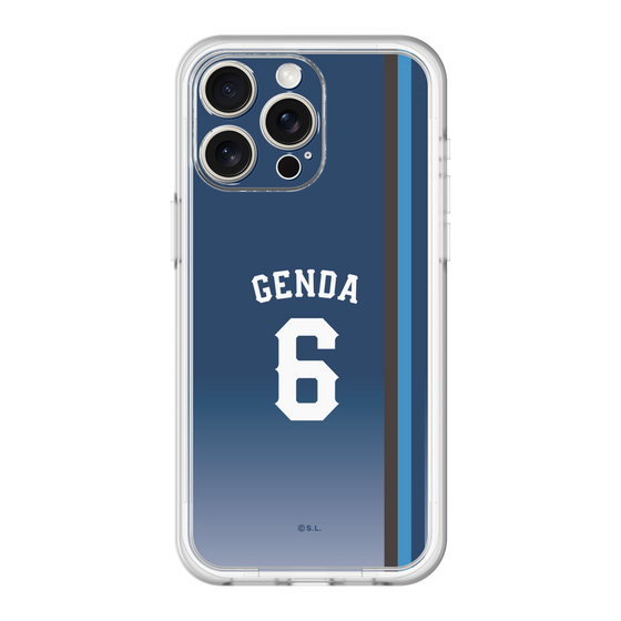 スリムプロテクションプレミアムケース［ 埼玉西武ライオンズ- #6 GENDA - ビジター ］