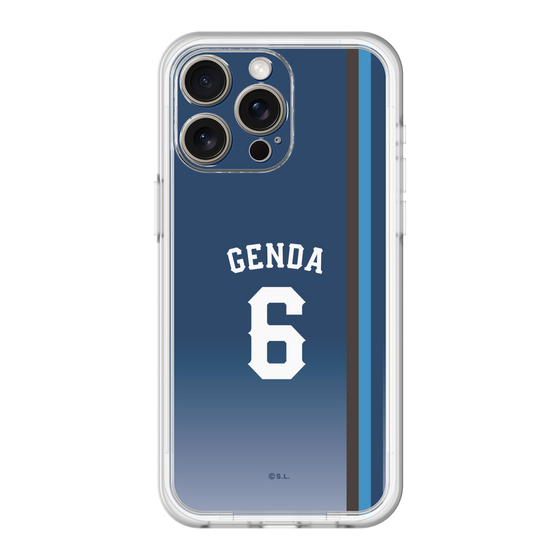 スリムプロテクションプレミアムケース［ 埼玉西武ライオンズ- #6 GENDA - ビジター ］