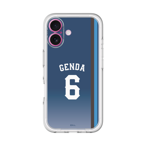 スリムプロテクションプレミアムケース［ 埼玉西武ライオンズ- #6 GENDA - ビジター ］