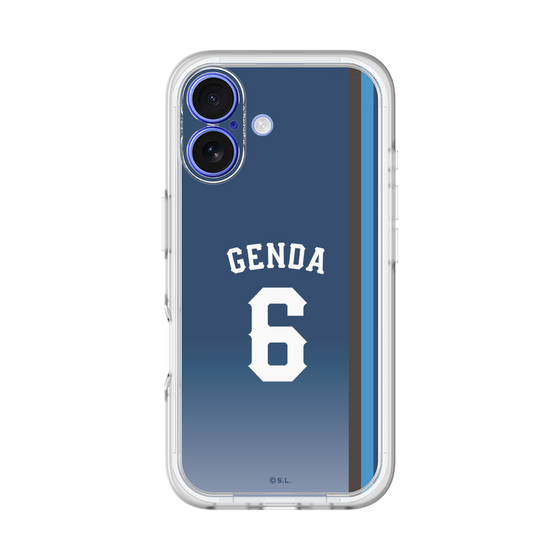 スリムプロテクションプレミアムケース［ 埼玉西武ライオンズ- #6 GENDA - ビジター ］