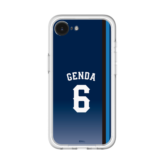 スリムプロテクションプレミアムケース［ 埼玉西武ライオンズ- #6 GENDA - ビジター ］