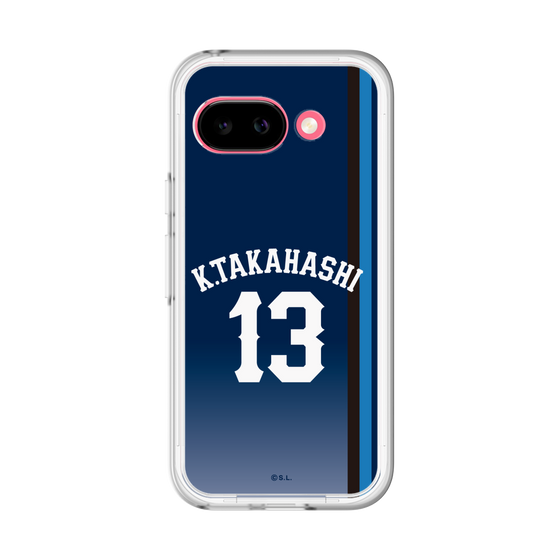 スリムプロテクションプレミアムケース［ 埼玉西武ライオンズ- #13 TAKAHASHI - ビジター ］