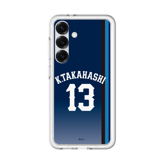 スリムプロテクションプレミアムケース［ 埼玉西武ライオンズ- #13 TAKAHASHI - ビジター ］