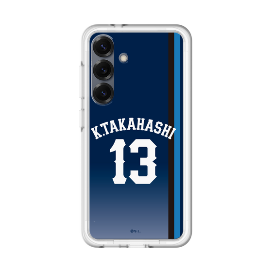 スリムプロテクションプレミアムケース［ 埼玉西武ライオンズ- #13 TAKAHASHI - ビジター ］
