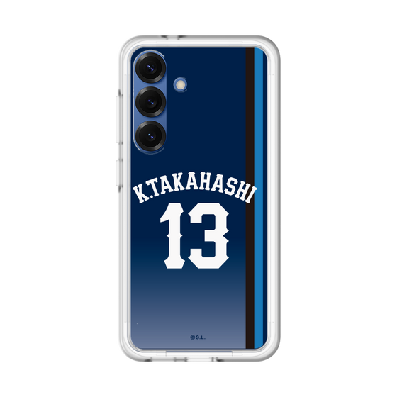 スリムプロテクションプレミアムケース［ 埼玉西武ライオンズ- #13 TAKAHASHI - ビジター ］