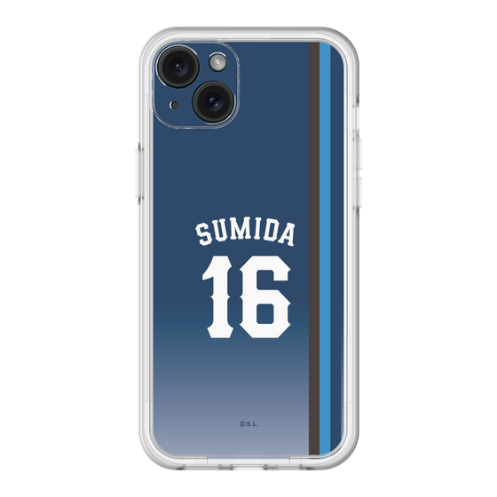スリムプロテクションプレミアムケース［ 埼玉西武ライオンズ- #16 SUMIDA - ビジター ］