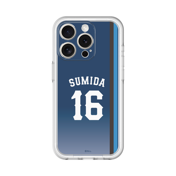 スリムプロテクションプレミアムケース［ 埼玉西武ライオンズ- #16 SUMIDA - ビジター ］