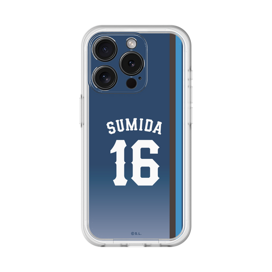 スリムプロテクションプレミアムケース［ 埼玉西武ライオンズ- #16 SUMIDA - ビジター ］