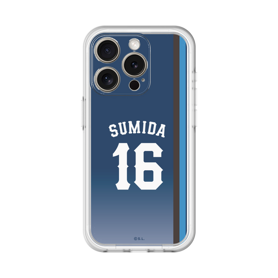 スリムプロテクションプレミアムケース［ 埼玉西武ライオンズ- #16 SUMIDA - ビジター ］