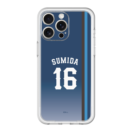 スリムプロテクションプレミアムケース［ 埼玉西武ライオンズ- #16 SUMIDA - ビジター ］