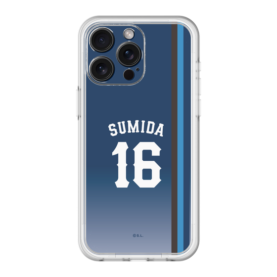 スリムプロテクションプレミアムケース［ 埼玉西武ライオンズ- #16 SUMIDA - ビジター ］