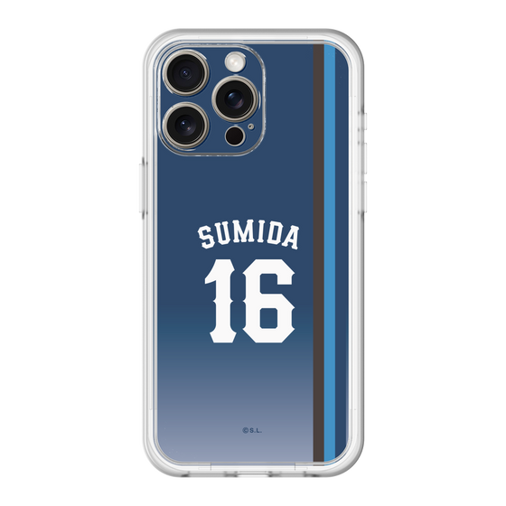 スリムプロテクションプレミアムケース［ 埼玉西武ライオンズ- #16 SUMIDA - ビジター ］