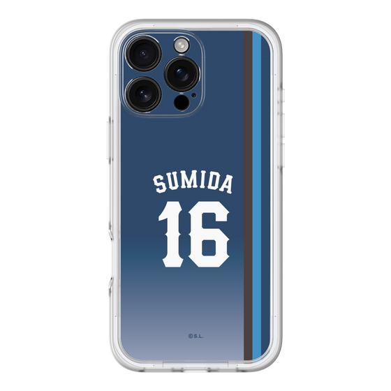 スリムプロテクションプレミアムケース［ 埼玉西武ライオンズ- #16 SUMIDA - ビジター ］