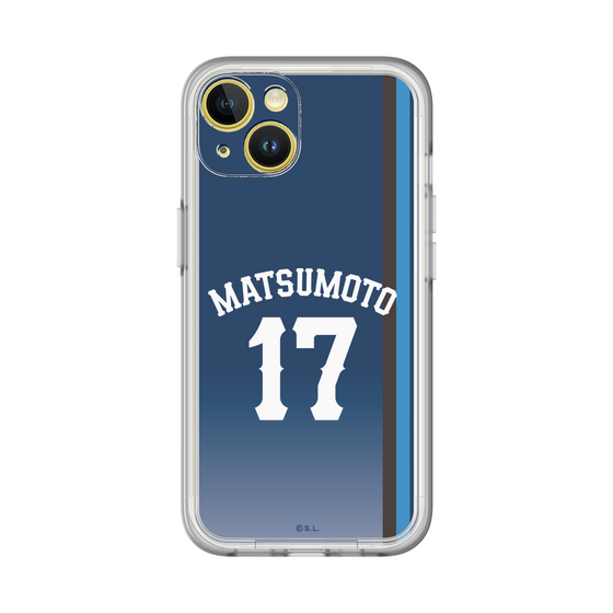 スリムプロテクションプレミアムケース［ 埼玉西武ライオンズ- #17 MATSUMOTO - ビジター ］