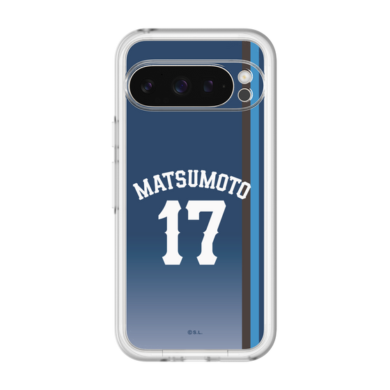 スリムプロテクションプレミアムケース［ 埼玉西武ライオンズ- #17 MATSUMOTO - ビジター ］
