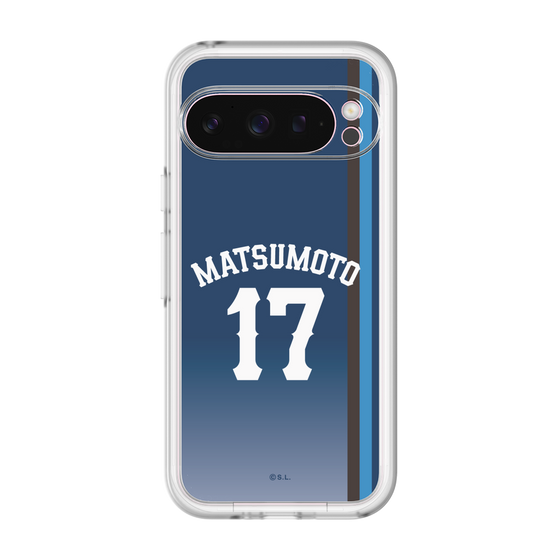 スリムプロテクションプレミアムケース［ 埼玉西武ライオンズ- #17 MATSUMOTO - ビジター ］