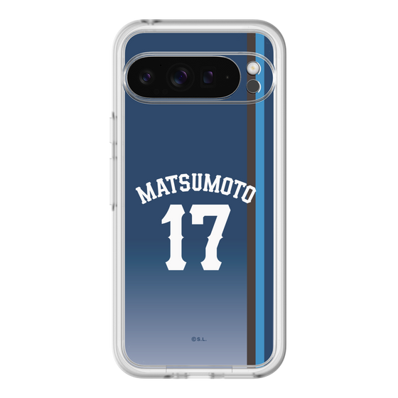 スリムプロテクションプレミアムケース［ 埼玉西武ライオンズ- #17 MATSUMOTO - ビジター ］