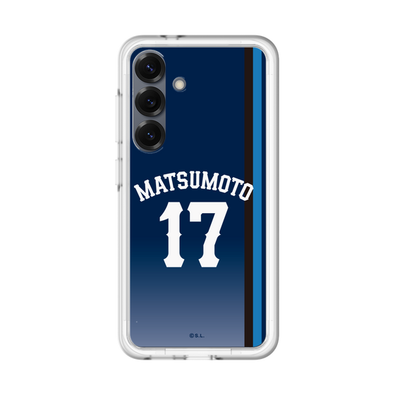 スリムプロテクションプレミアムケース［ 埼玉西武ライオンズ- #17 MATSUMOTO - ビジター ］