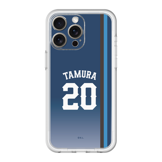 スリムプロテクションプレミアムケース［ 埼玉西武ライオンズ- #20 TAMURA - ビジター ］