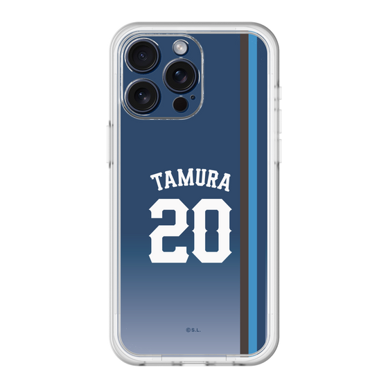 スリムプロテクションプレミアムケース［ 埼玉西武ライオンズ- #20 TAMURA - ビジター ］