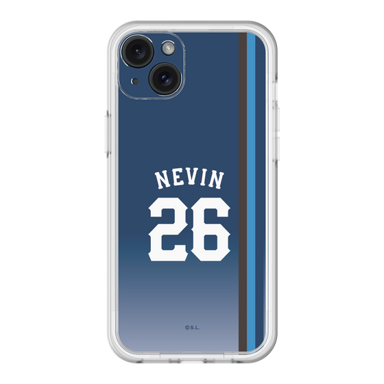 スリムプロテクションプレミアムケース［ 埼玉西武ライオンズ- #26 NEVIN - ビジター ］