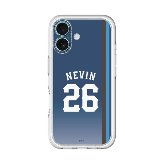 スリムプロテクションプレミアムケース［ 埼玉西武ライオンズ- #26 NEVIN - ビジター ］