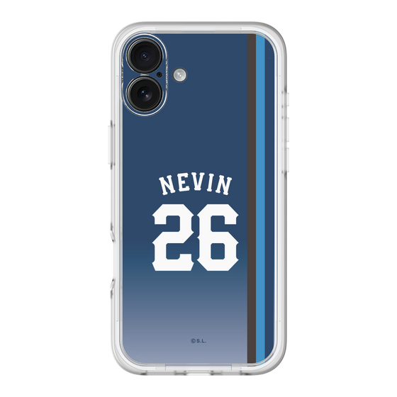 スリムプロテクションプレミアムケース［ 埼玉西武ライオンズ- #26 NEVIN - ビジター ］