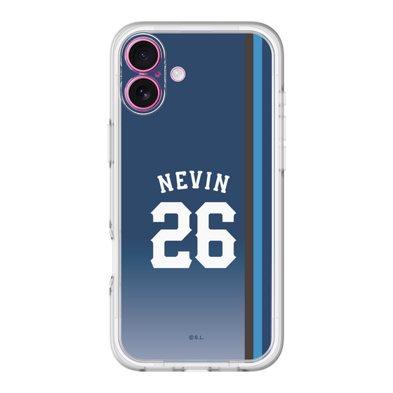 スリムプロテクションプレミアムケース［ 埼玉西武ライオンズ- #26 NEVIN - ビジター ］